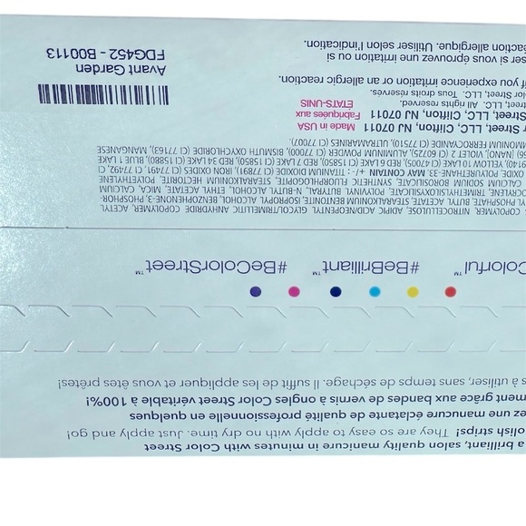 Color Street “Avent Garden” Nail Strips - Picture 4 of 4